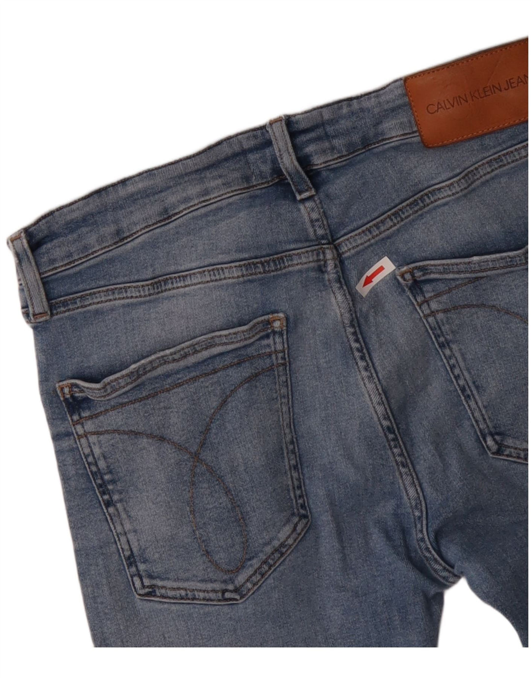 Calça jeans skinny feminina CALVIN KLEIN W32 L32 algodão azul