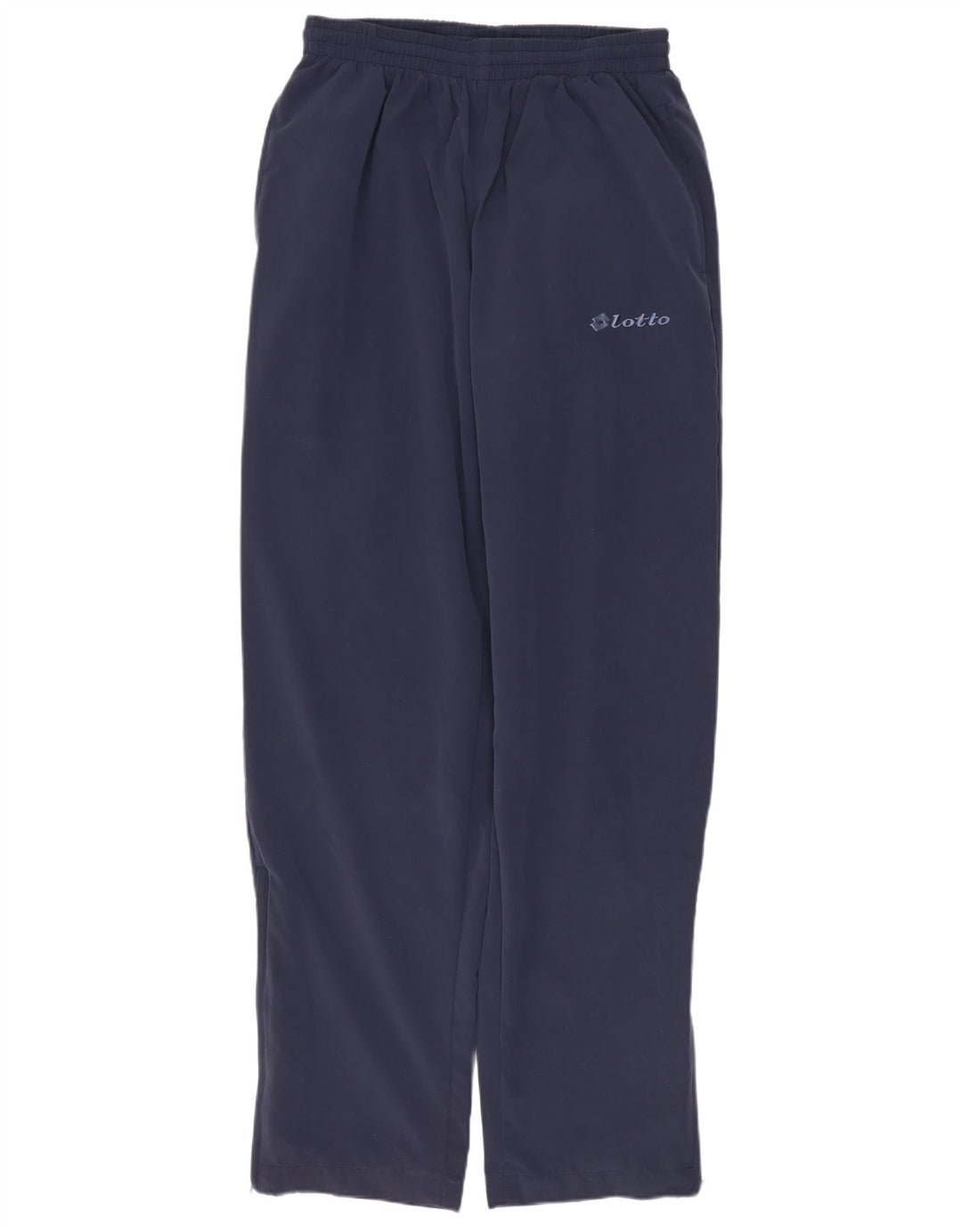 Calça de treino masculina LOTTO Reino Unido 36/38 pequena azul marinho poliéster