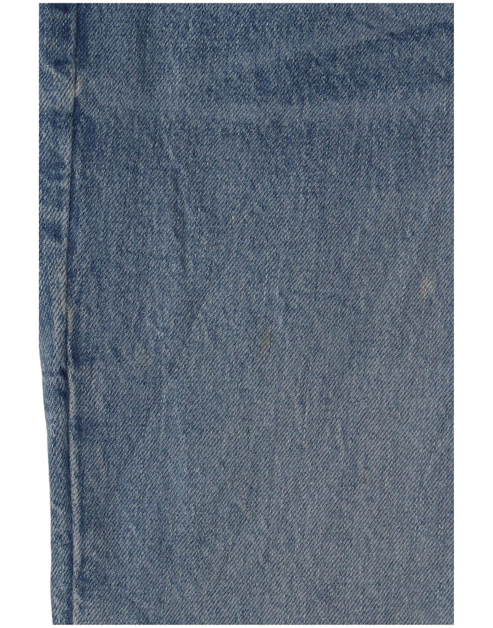 Calça jeans reta feminina Zara EU 40 médio W30 L31 azul