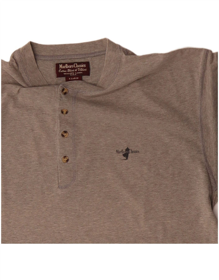 Camiseta masculina MARLBORO CLASSICS Top XL algodão cinza