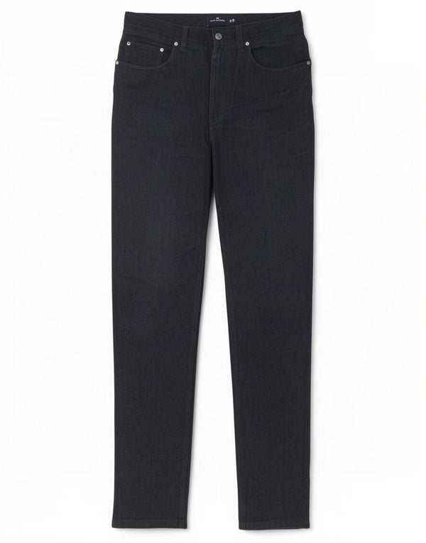 Calça jeans masculina Marks & Spencer Blue Harbor Slim W32 L33 algodão marinho