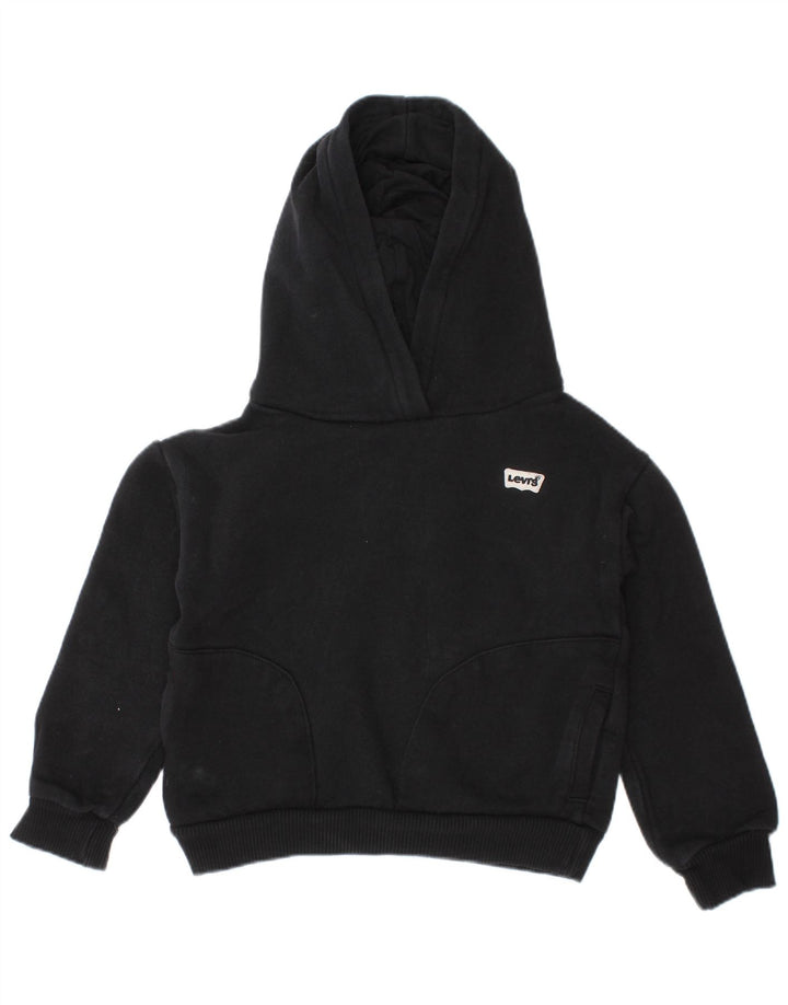 Moletom com capuz LEVI'S Baby Boys 18-24 meses algodão preto