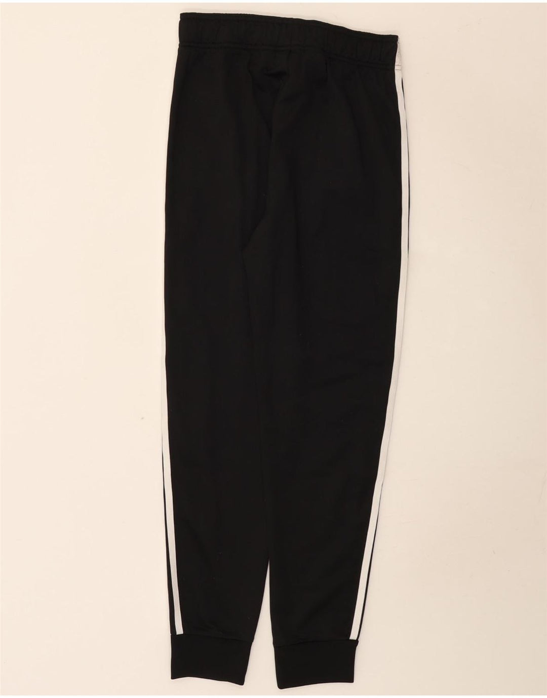 Adidas meninos calças de treino joggers 13-14 anos preto poliéster