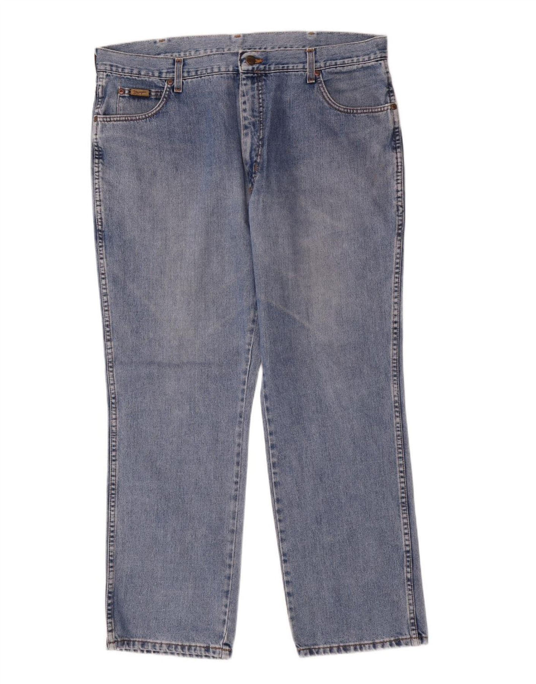 Wrangler Masculino Texas Straight Jeans W40 L30 Azul Algodão