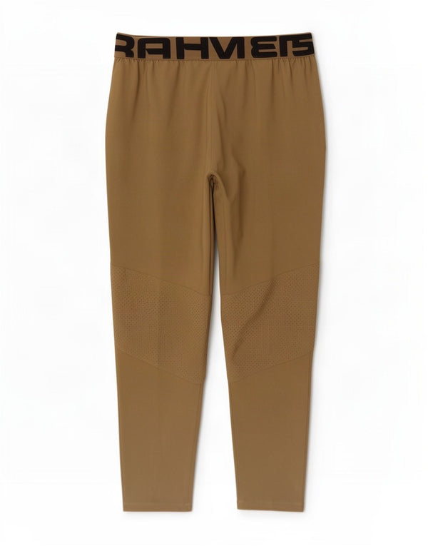 Calça de treino feminina Under Armour UK 18 XL cáqui poliéster