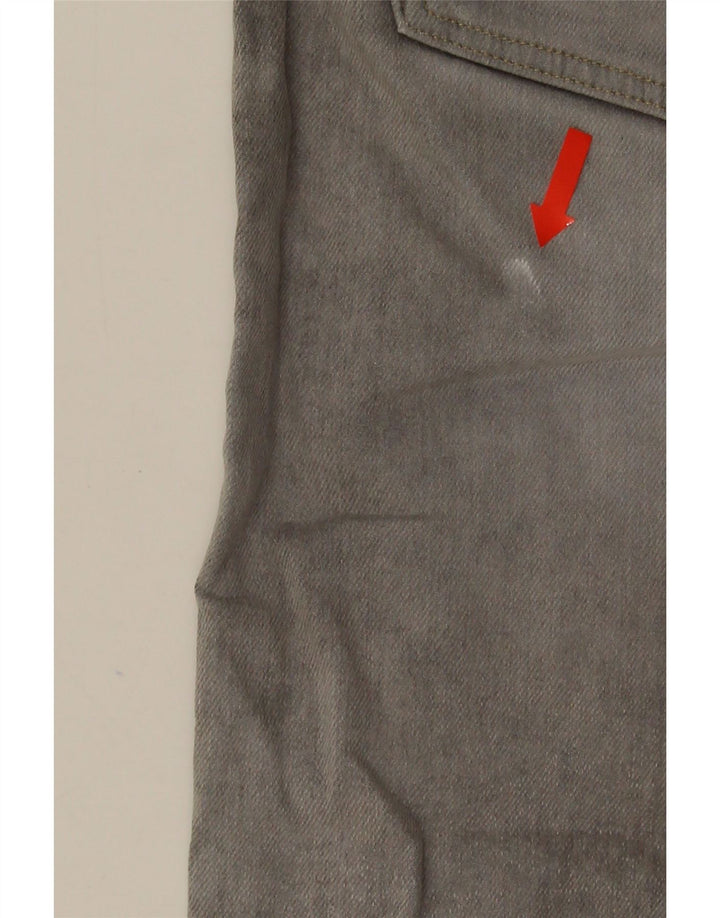 Jeans retos masculinos G-Star W28 L26 algodão cinza