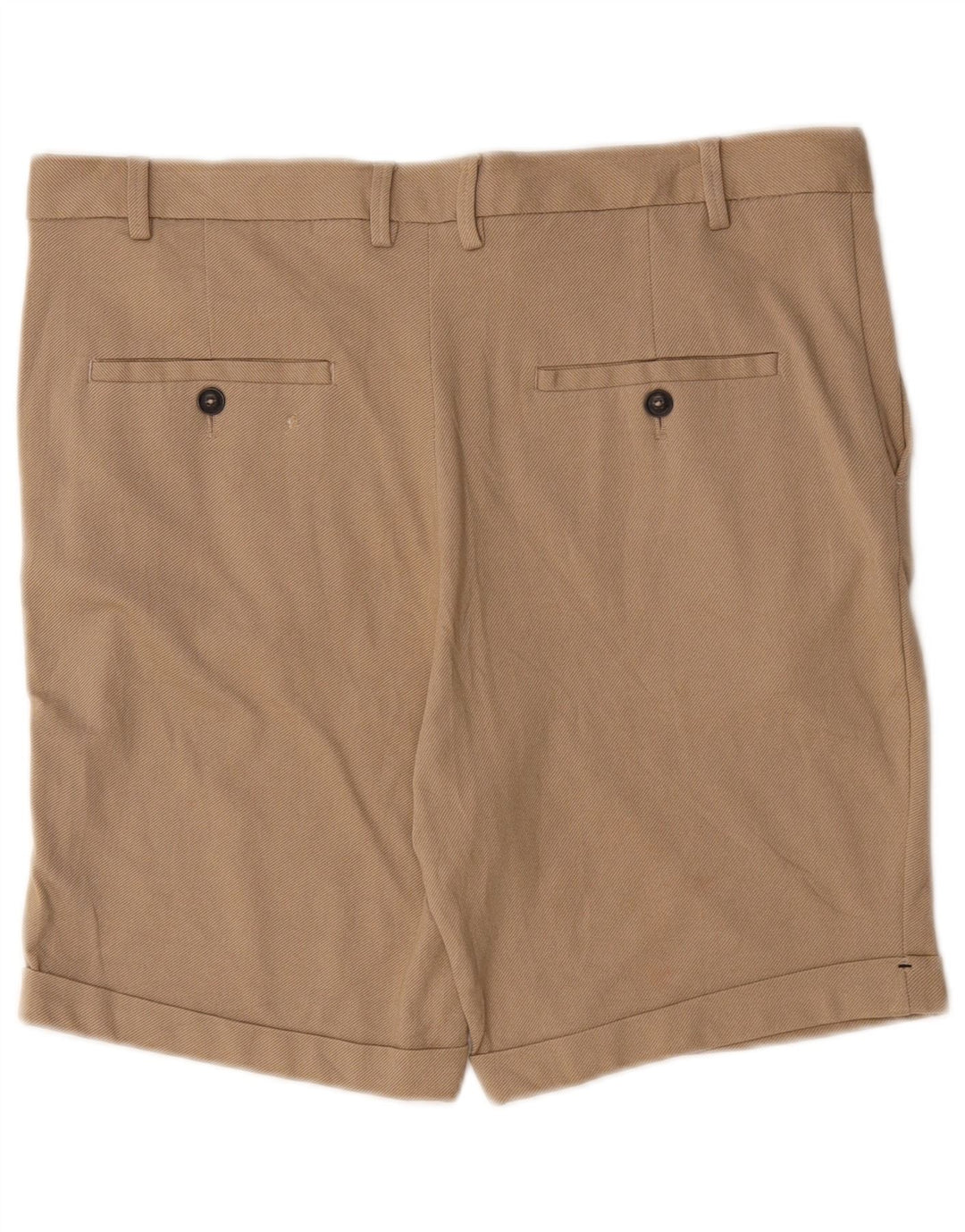 Zara Mens Chino Shorts EU 44 Grande W34 Bege Viscose