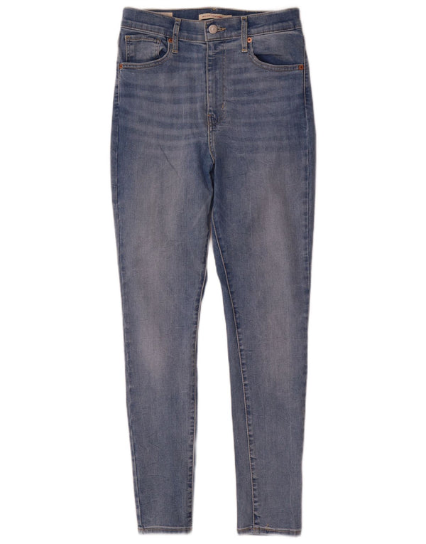 Calça jeans feminina Levi's Mile High Super Skinny W28 L28 azul algodão
