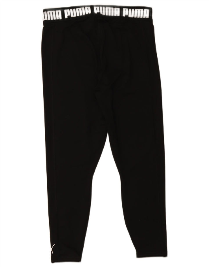 Leggings Puma Feminino Graphic Crop UK 14 Grande Preto