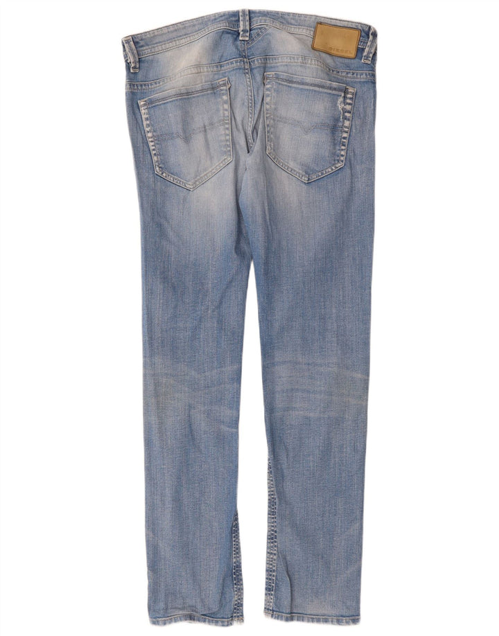 Diesel Masculino Thavar Slim Jeans W34 L32 Azul Algodão