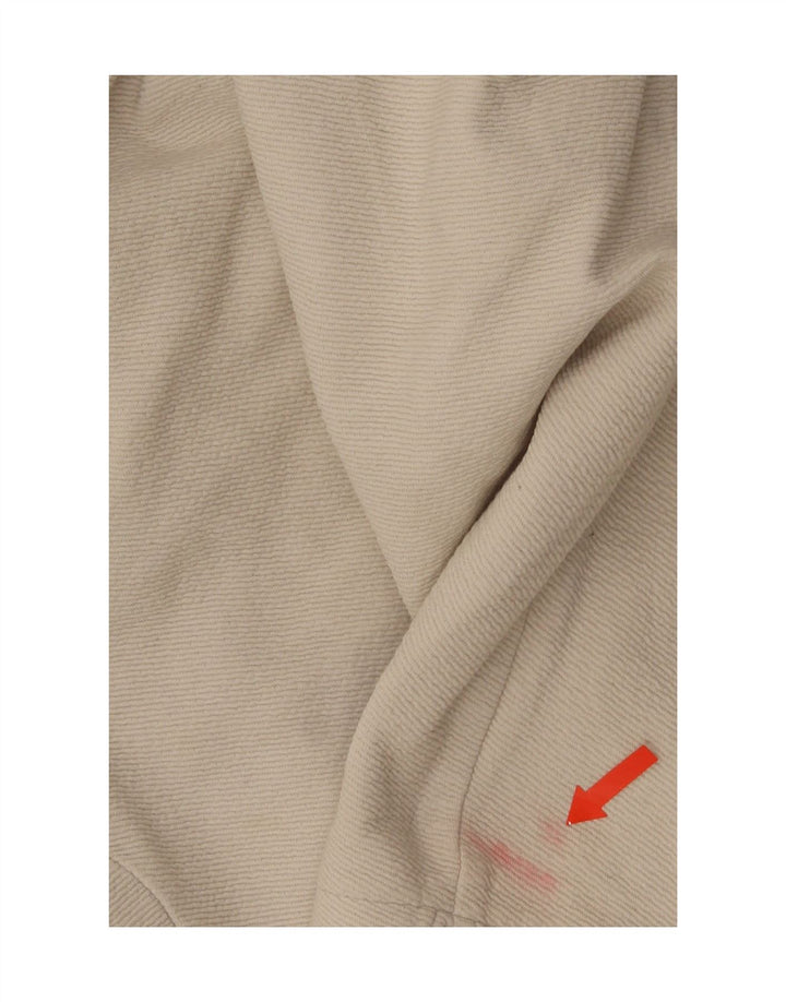 Shorts esportivos masculinos Nike grandes de algodão bege