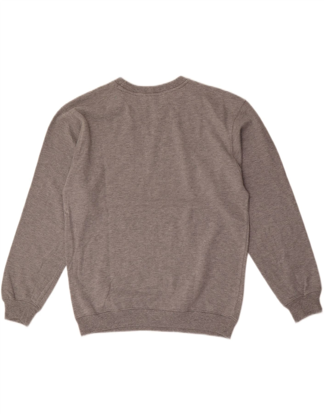 Superga moletom masculino jumper grande algodão manchado cinza