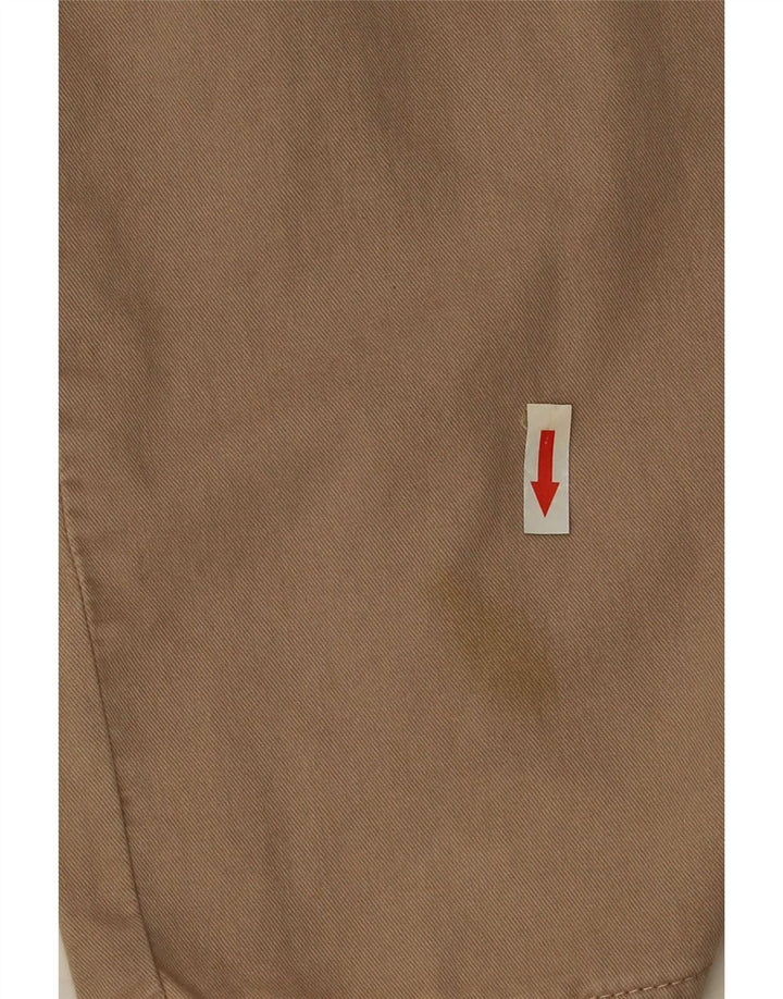 Calça cargo reta feminina Zara UE 38 pequena W28 L33 bege