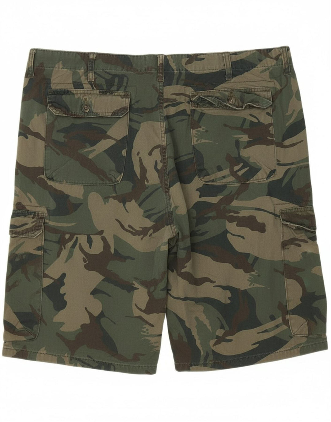 Shorts cargo masculino WRANGLER W46 3XL algodão camuflado verde