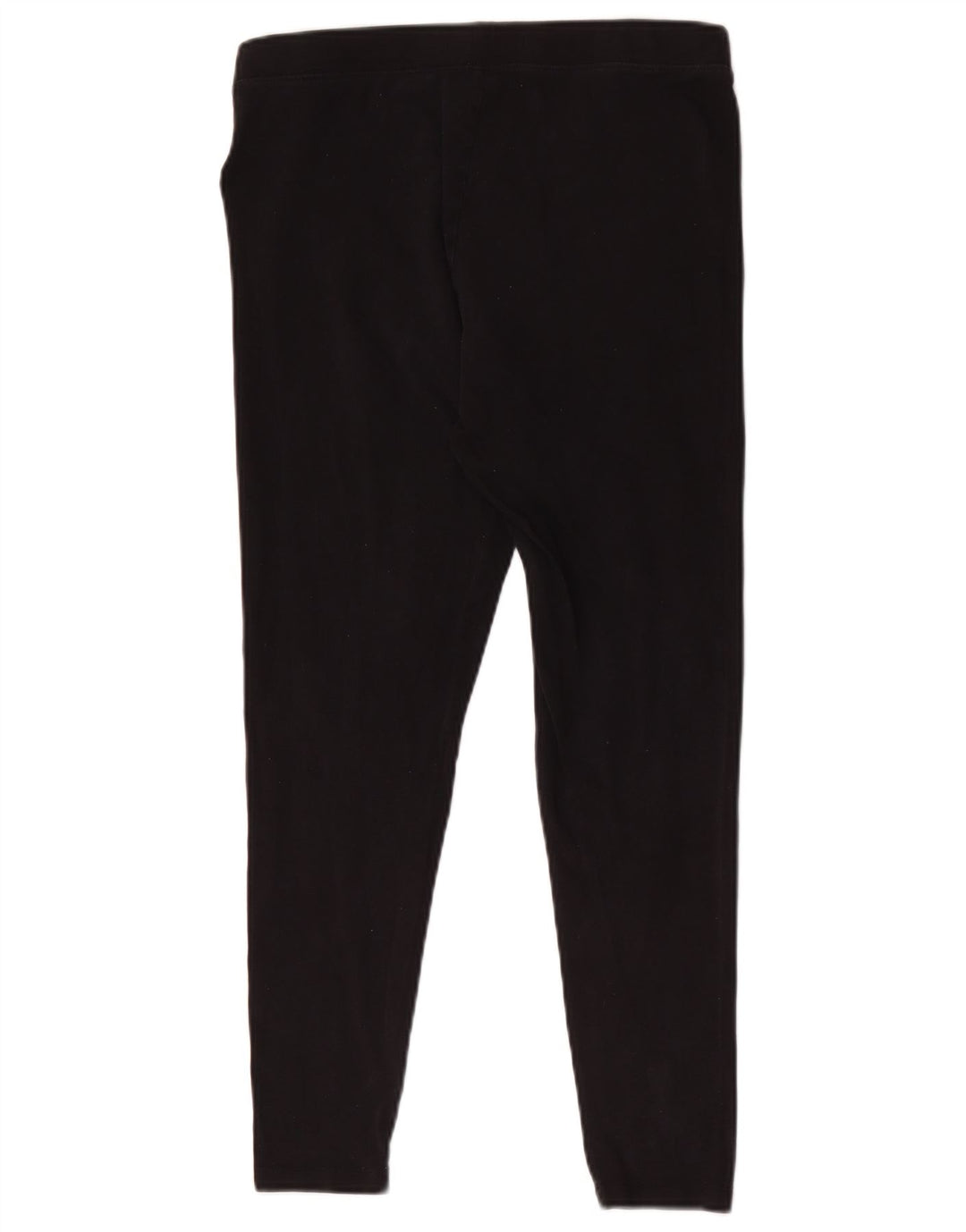 Leggings femininas Marks & Spencer Reino Unido 12 algodão preto médio