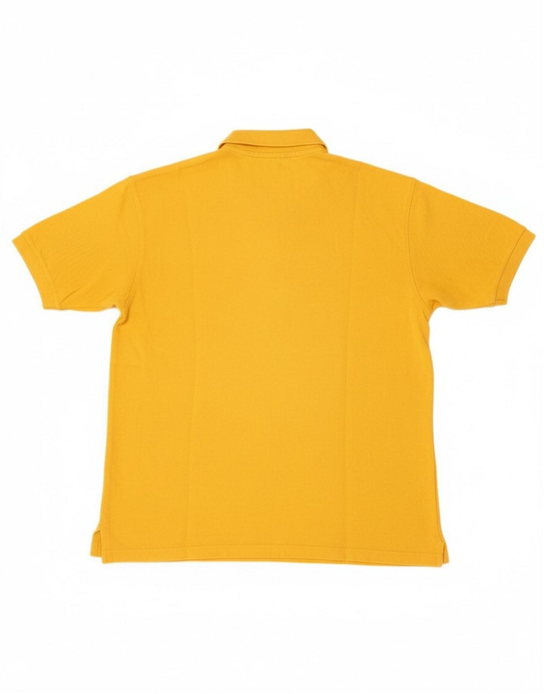 Camisa polo masculina LOTTO algodão amarelo médio