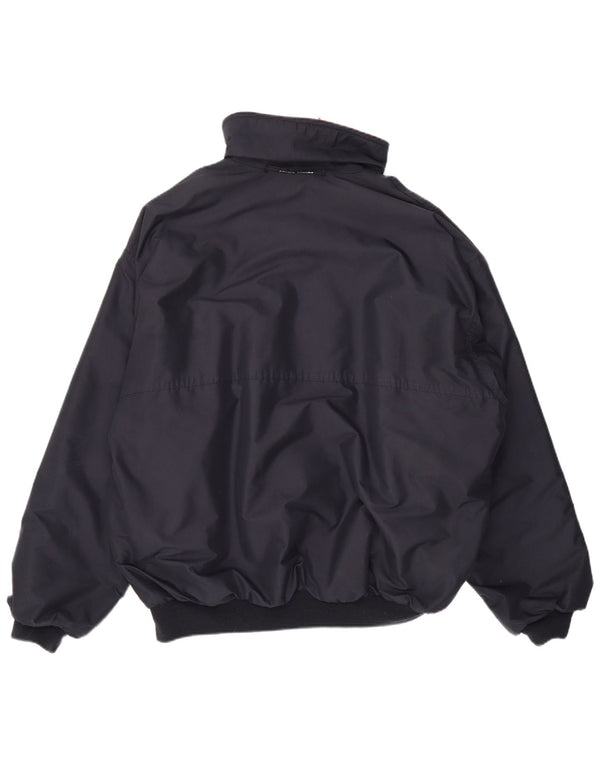 Jaqueta bomber masculina Musto UK 42 XL poliéster azul marinho