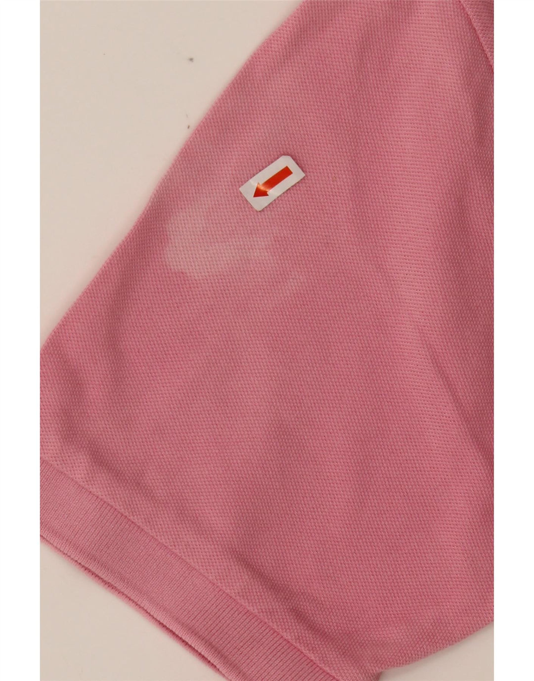 Camisa polo masculina KAPPA pequena rosa algodão