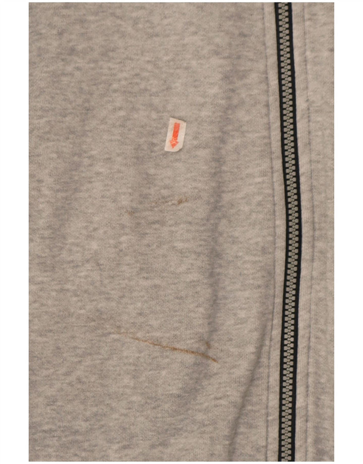 Jaqueta masculina Champion Regular Fit com top cinza pequeno e bloco colorido