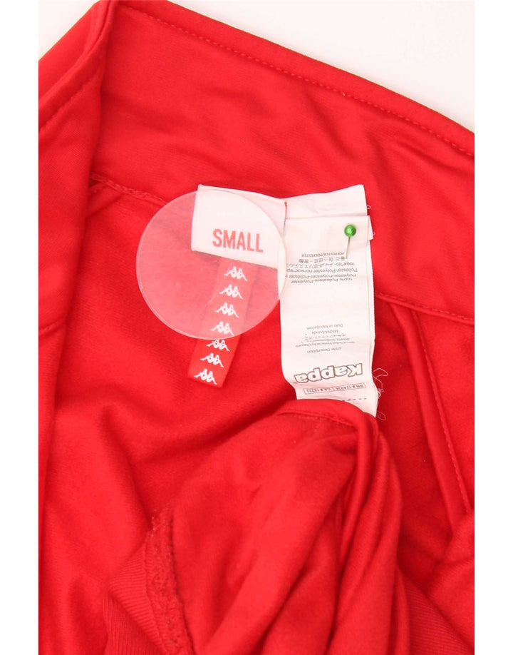 Kappa Womens Graphic Full Tracksuit UK 10 Pequeno Colorblock Vermelho Poliéster