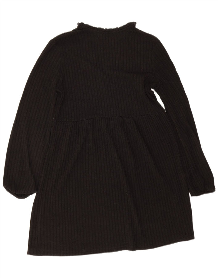 Vestido Jumper Feminino Zara Reino Unido 10 Pequeno Preto
