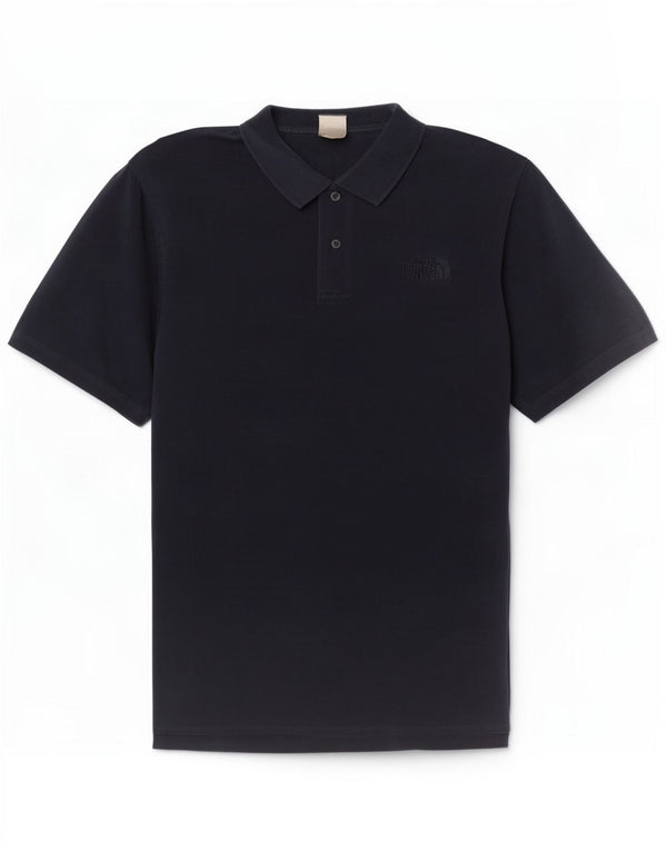 Camisa polo masculina The North Face médio algodão azul marinho