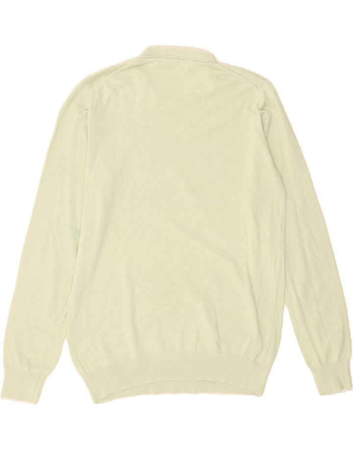 LIU JO Mens Uomo Crew Neck Jumper Sweater Large Green Cotton Vintage Liu Jo and Second-Hand Liu Jo from Messina Hembry 