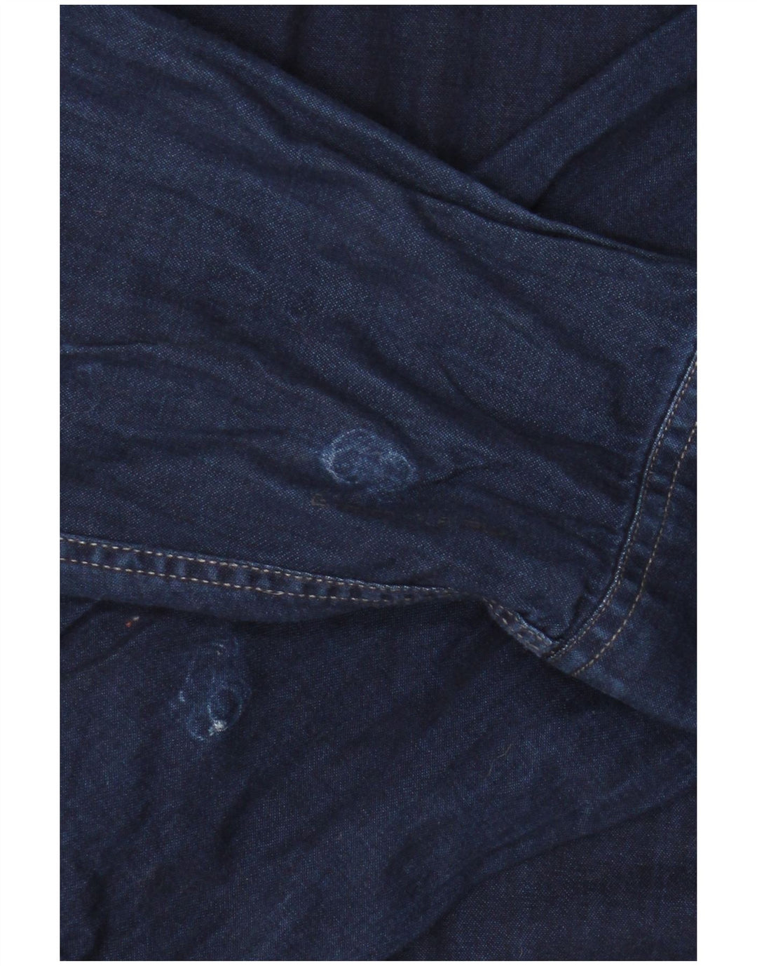 Camisa jeans masculina G-Star médio algodão azul marinho