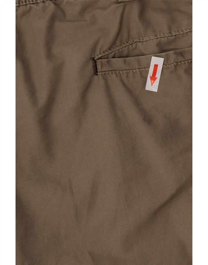Shorts cargo masculino Wrangler W44 2XL algodão marrom