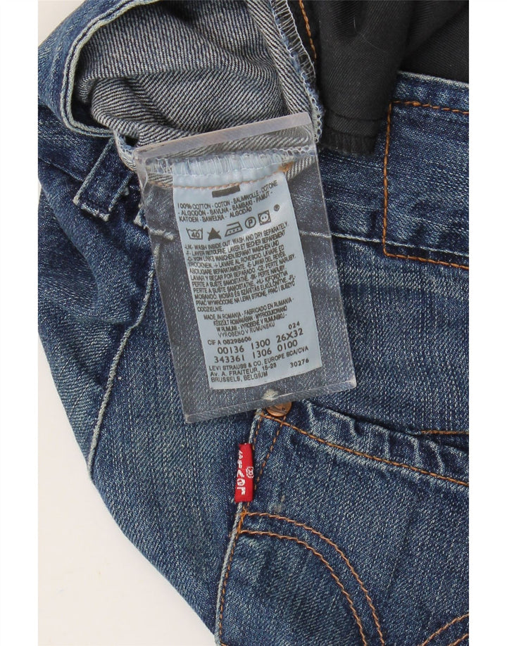 Calça jeans feminina Levi's W26 L32 azul algodão
