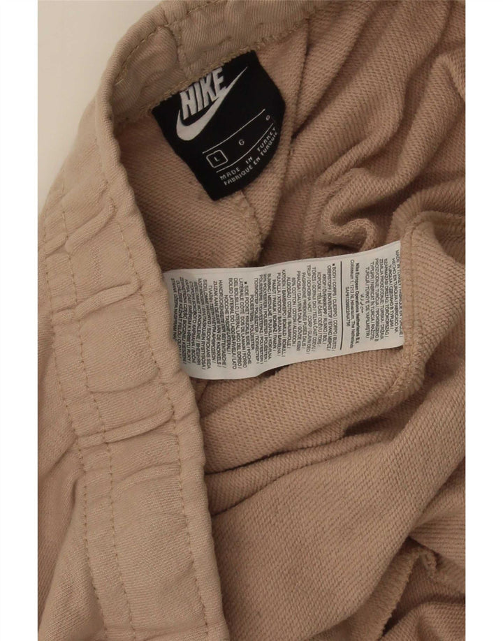 Nike Mens Cargo Calças de treino Joggers grandes de algodão marrom