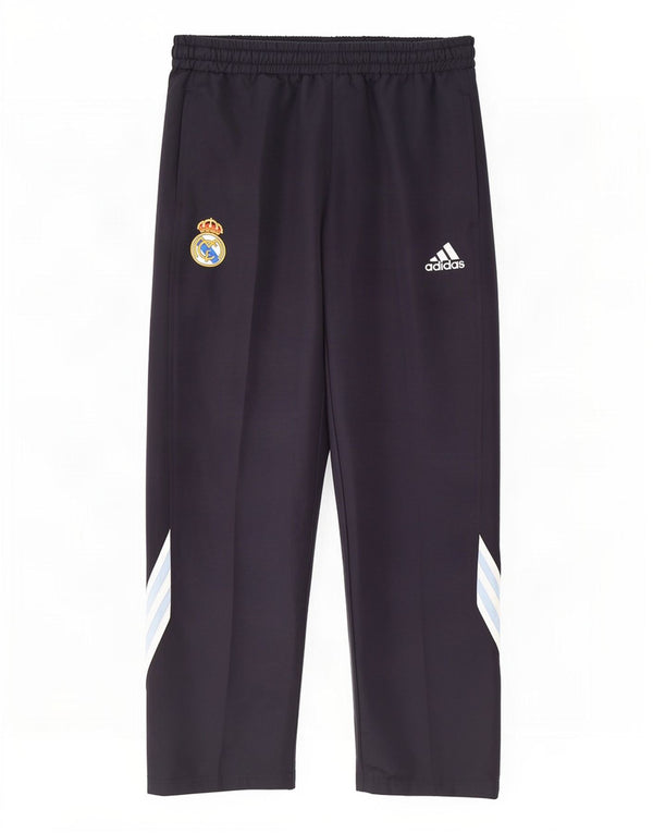 Adidas Mens Real Madrid Calças de treino Reino Unido 36/38 Pequeno Azul Marinho