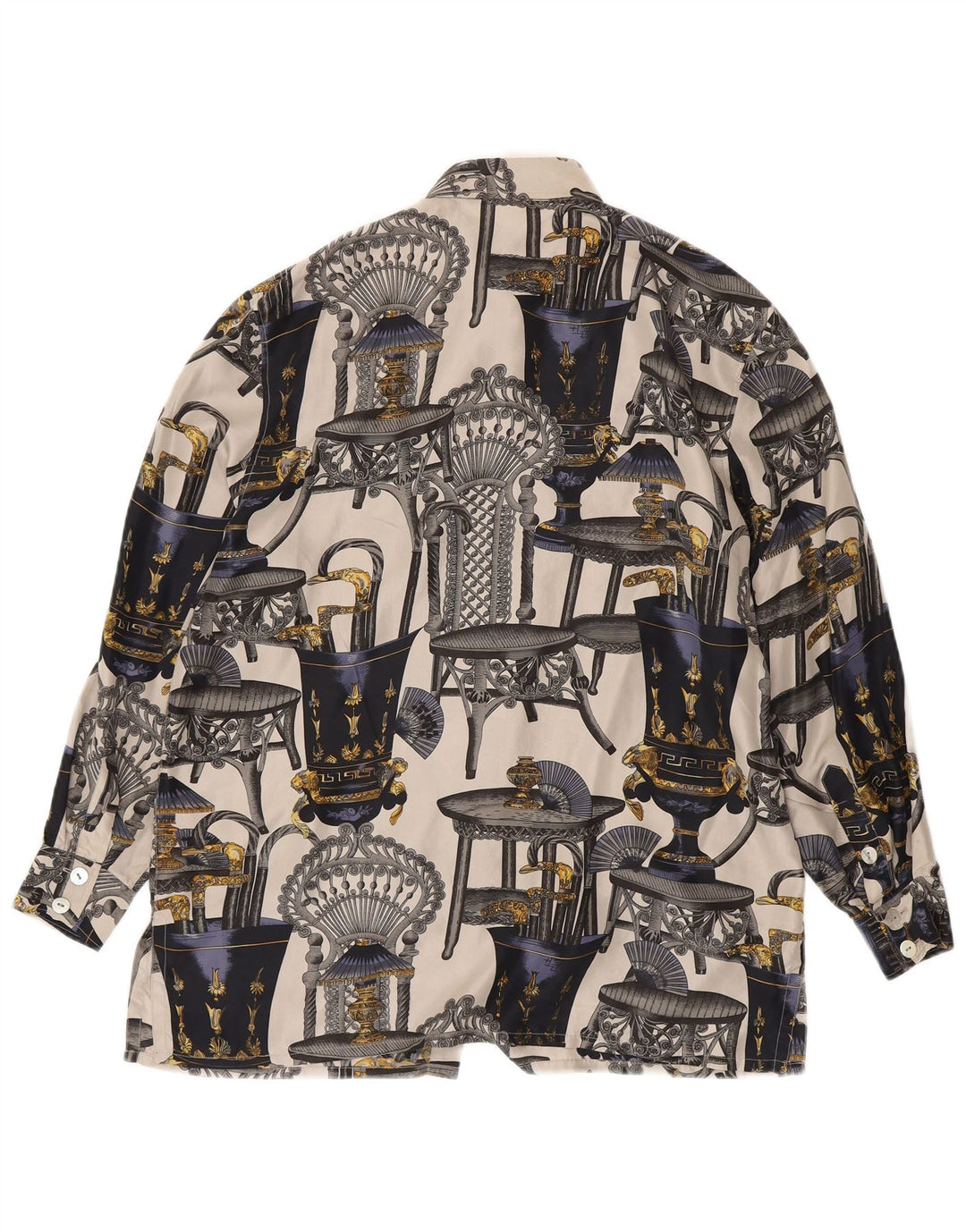 Blusa feminina Nadine H com estampa abstrata Reino Unido 14 grande multicolorida