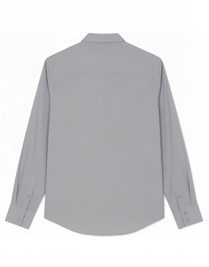 Camisa Calvin Klein Masculina Slim Fit Grande Cinza