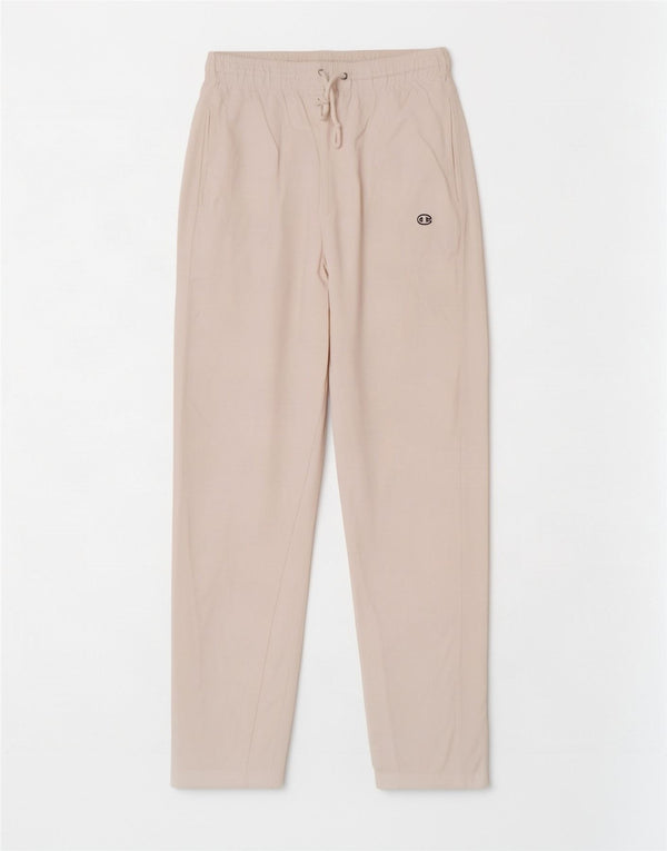 Calça de treino feminina Champion UK 12 algodão branco médio