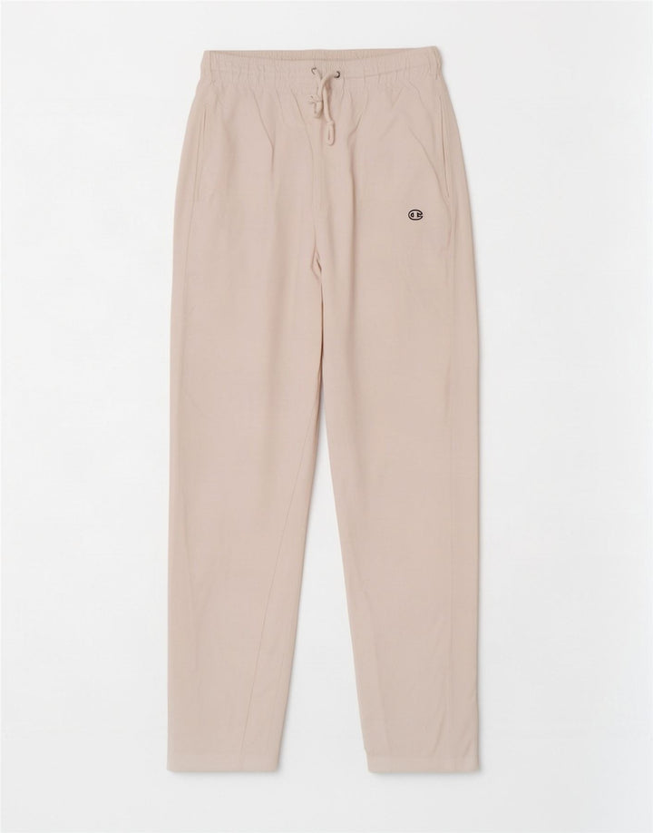 Calça de treino feminina Champion UK 12 algodão branco médio