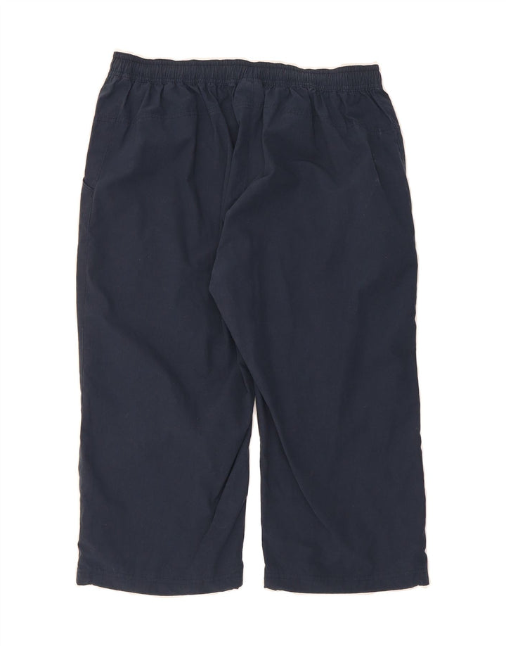 CHAMPION Mens Capri Tracksuit Trousers Large  Navy Blue Cotton Vintage Champion and Second-Hand Champion from Messina Hembry 
