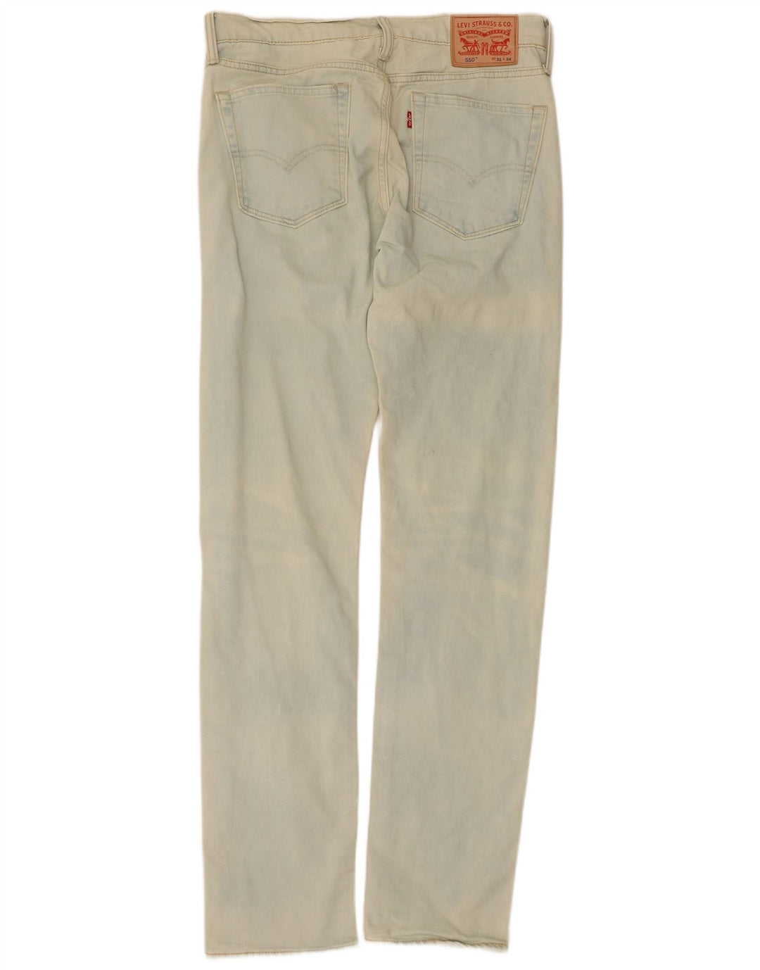 Calça jeans feminina Levi's 510 skinny W31 L34 azul algodão