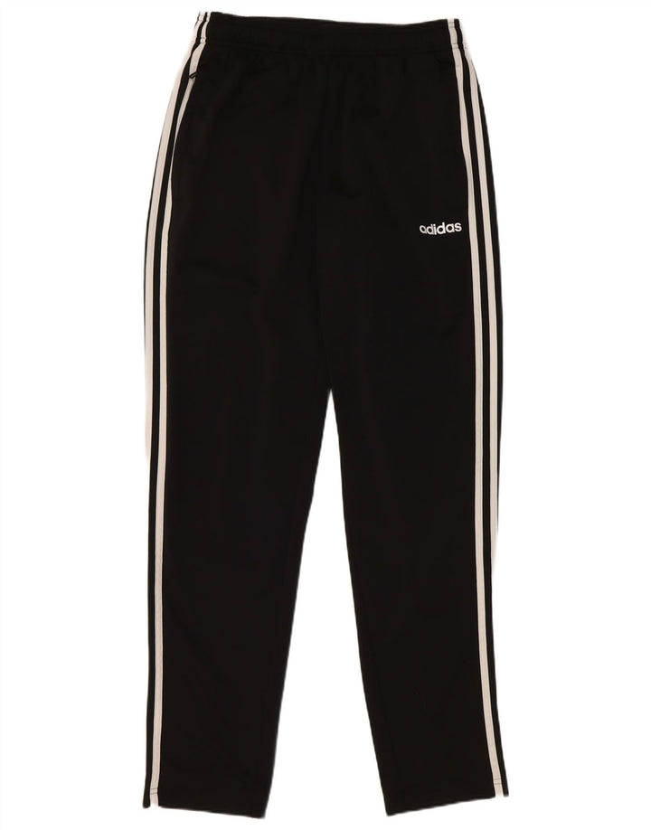 Calças de treino femininas ADIDAS UK 14 médio preto poliéster