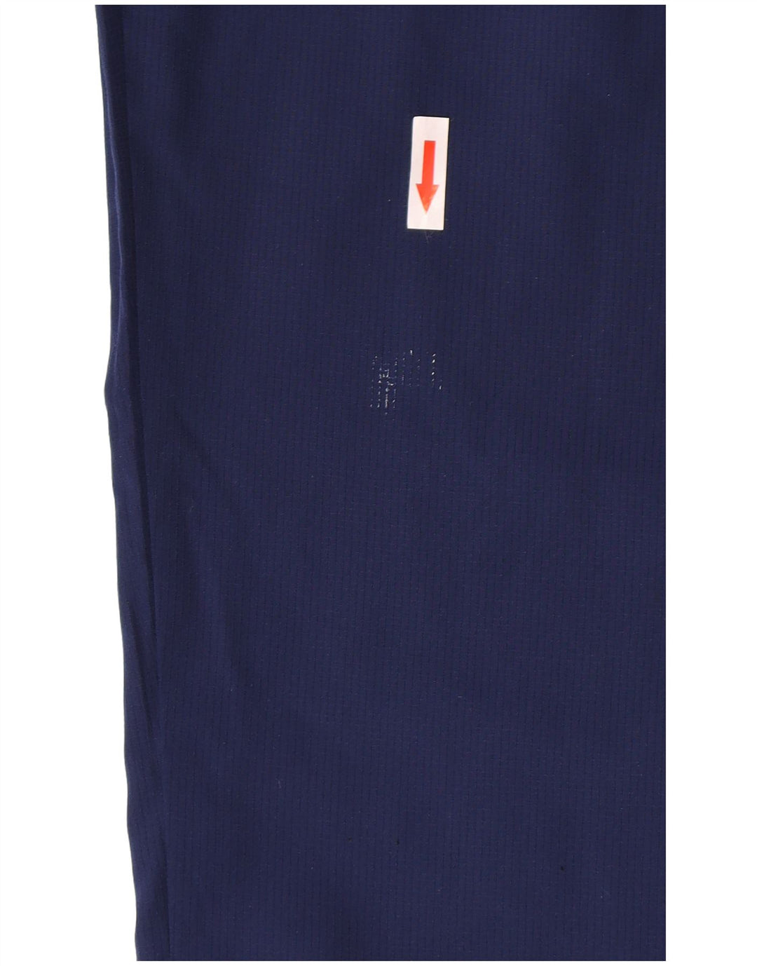 Calça de treino masculina Adidas Climalite grande poliéster azul marinho