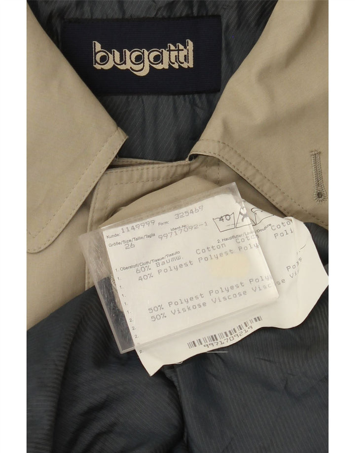 Sobretudo masculino BUGATTI UK 42 XL algodão verde