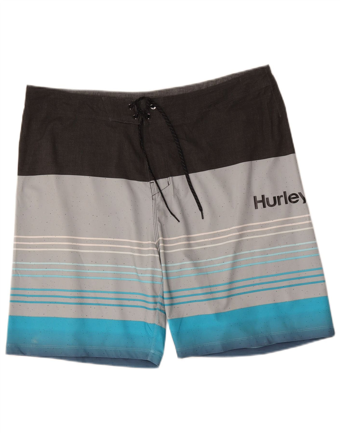 Shorts de natação masculino Hurley Phantom Graphic grandes listrados multicoloridos
