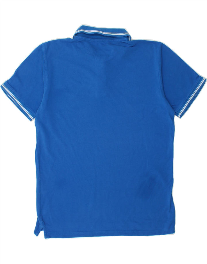 CARRERA Mens Polo Shirt Large Blue Cotton Vintage Carrera and Second-Hand Carrera from Messina Hembry 