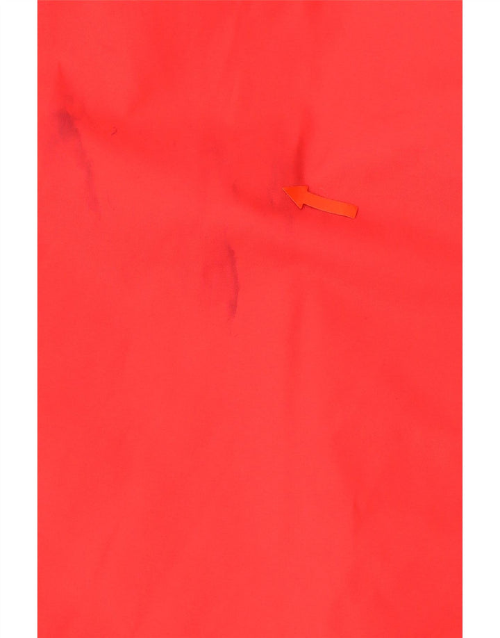 Jaqueta de chuva feminina com capuz JACK WOLFSKIN Reino Unido 18/20 XL poliamida vermelha