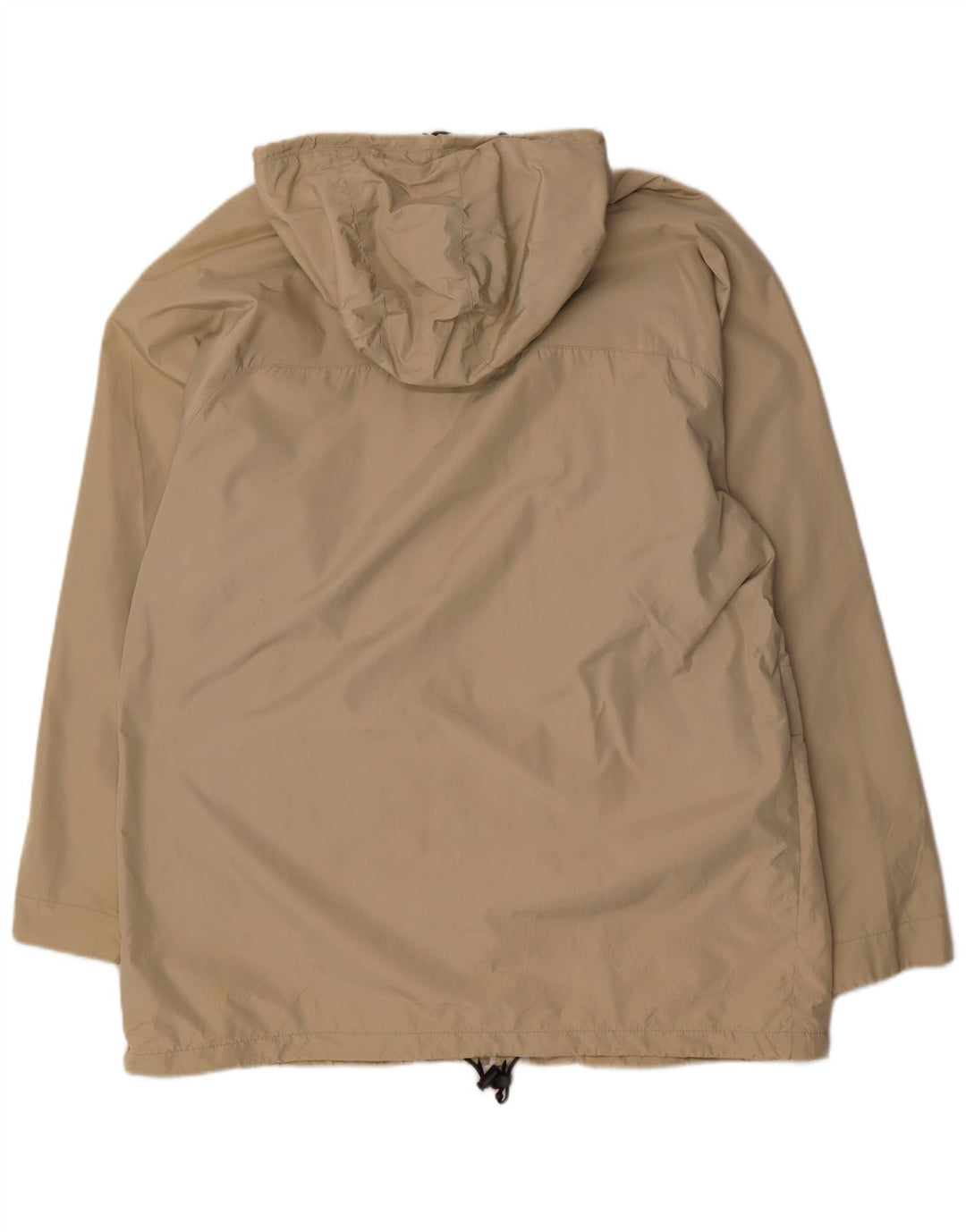 Casaco corta-vento masculino AXO com capuz UK 40 grande poliamida bege