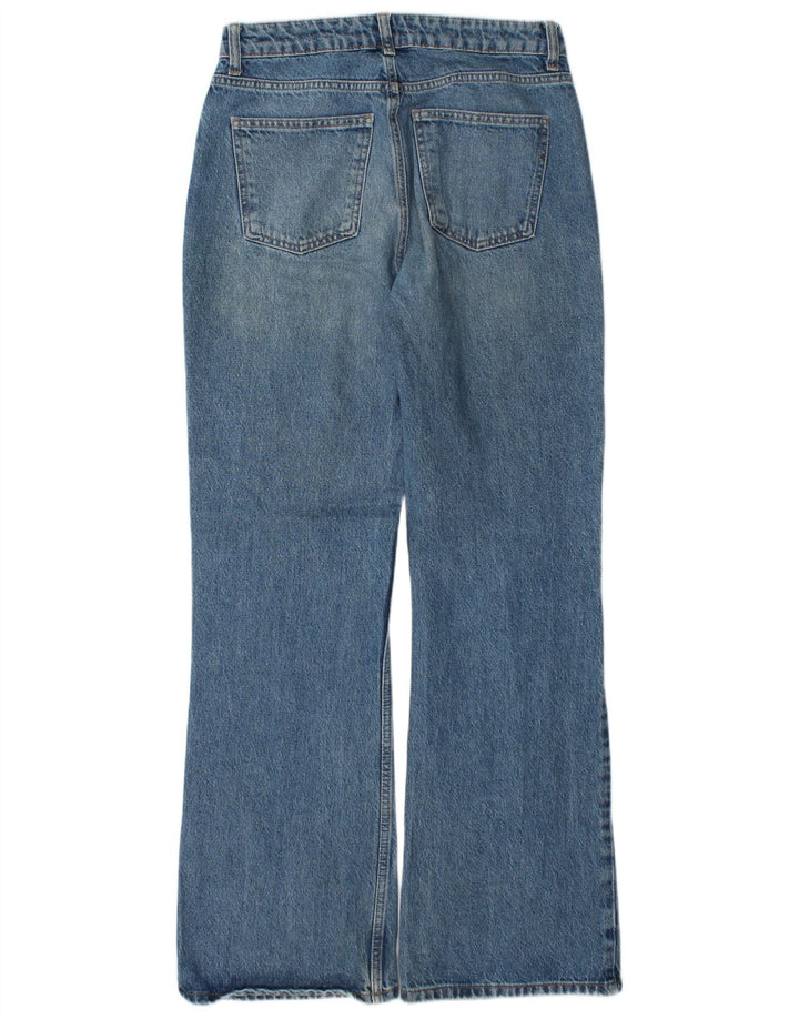 Topshop feminino bootcut jeans W28 L32 algodão azul