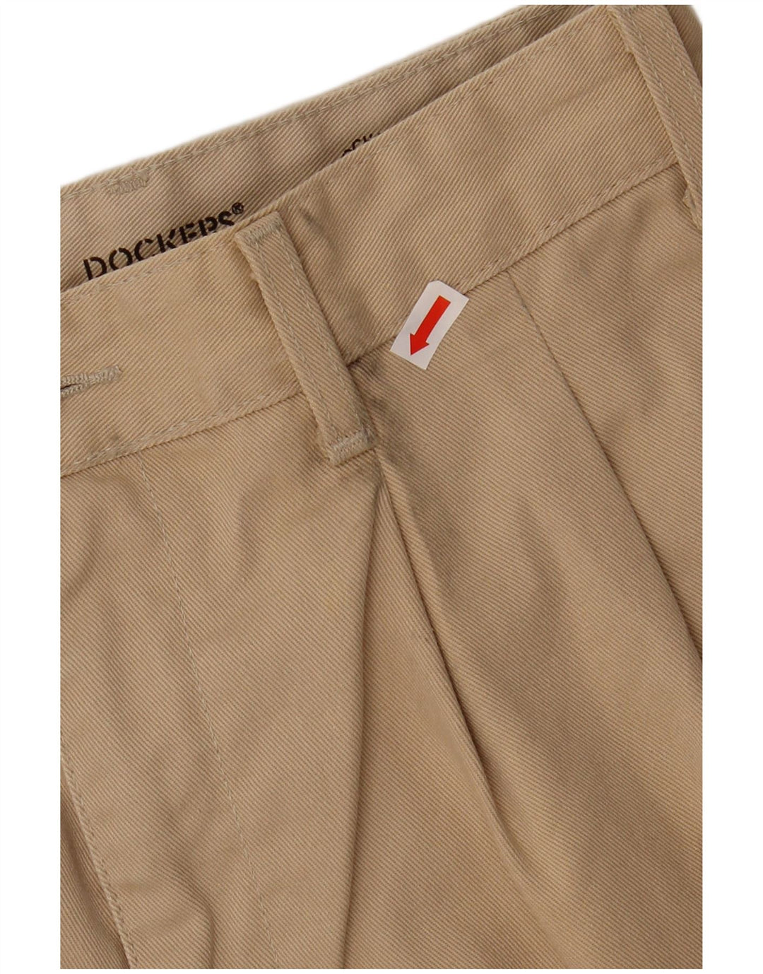 Calça Chino Masculina DOCKERS Pegged W29 L30 Algodão Bege