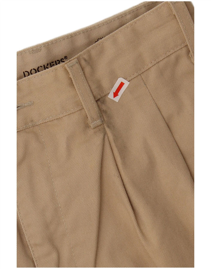 Calça Chino Masculina DOCKERS Pegged W29 L30 Algodão Bege