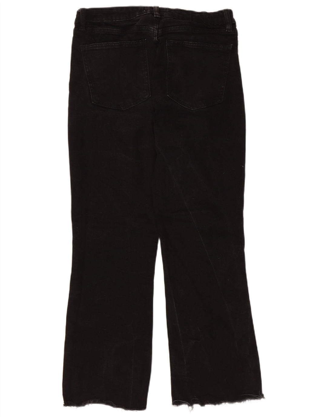 Calça jeans feminina ZARA Bootcut EU 36 XS W26 L25 preta