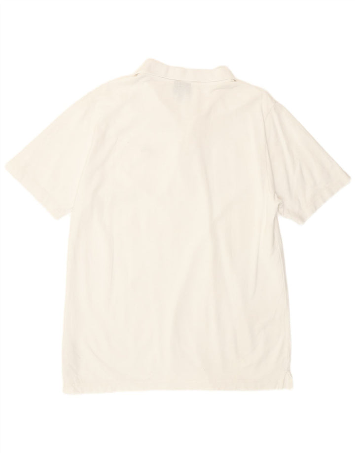 Camisa polo masculina Ellesse XL algodão branco